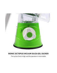 Manual Vegetable Drum Cutter & Slicer – Multifunctional Kitchen Gadget (Random Color)