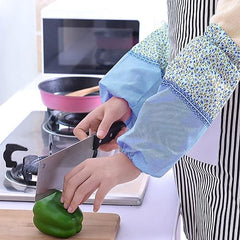 Waterproof Kitchen Arm Sleeves – Dustproof & Protective Sleeve Covers for Cooking and Cleaning (Random Color)