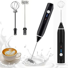 Rechargeable Electric Coffee Mixer & Egg Beater – Quick Frothing Action Kitchen Tool