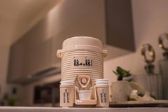 Water Dispenser with 6 Reusable Cups - Durable and Easy to Clean. ( 2 Litre)