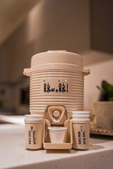 Water Dispenser with 6 Reusable Cups - Durable and Easy to Clean. ( 2 Litre)