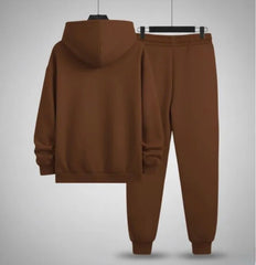 2 Pcs Men's Polyester Printed Hoodie Track Suit | NASA