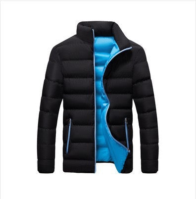 Winter Thickened Sports Cotton Jacket for Men – Stand Collar Outdoor Casual Warm Coat | Imported 🇨🇳