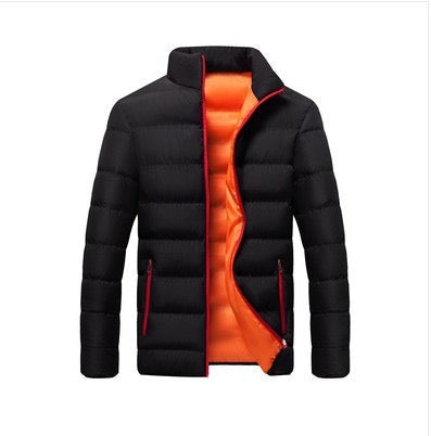 Winter Thickened Sports Cotton Jacket for Men – Stand Collar Outdoor Casual Warm Coat | Imported 🇨🇳